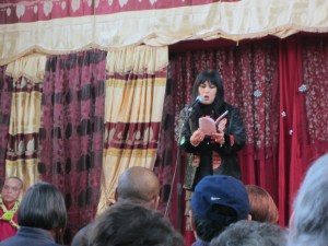 Anna Chen reads her poetry